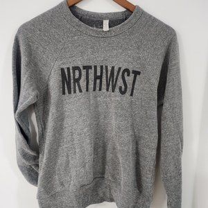 Grey crewneck sweatshirt NRTHWST